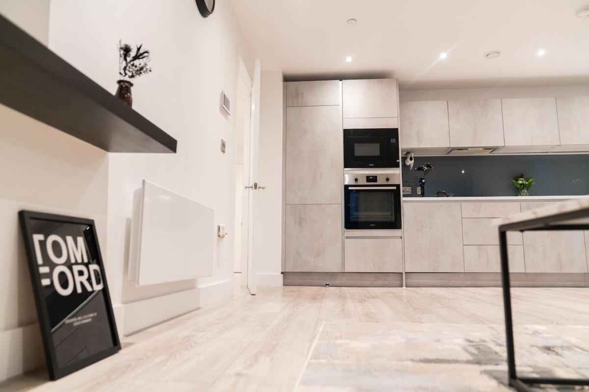 Luxury 2 Bed Penthouse With Stunning Views In Manchester City Centre Eksteriør billede