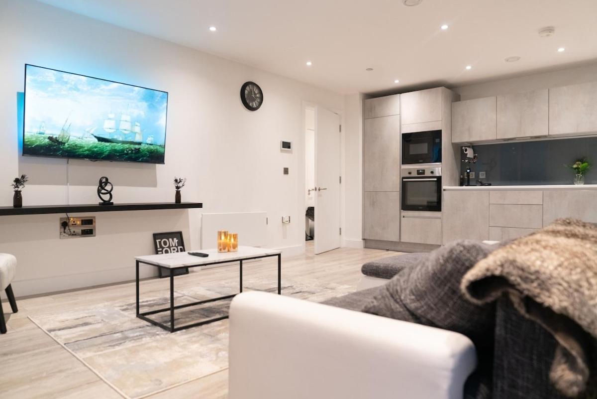 Luxury 2 Bed Penthouse With Stunning Views In Manchester City Centre Eksteriør billede