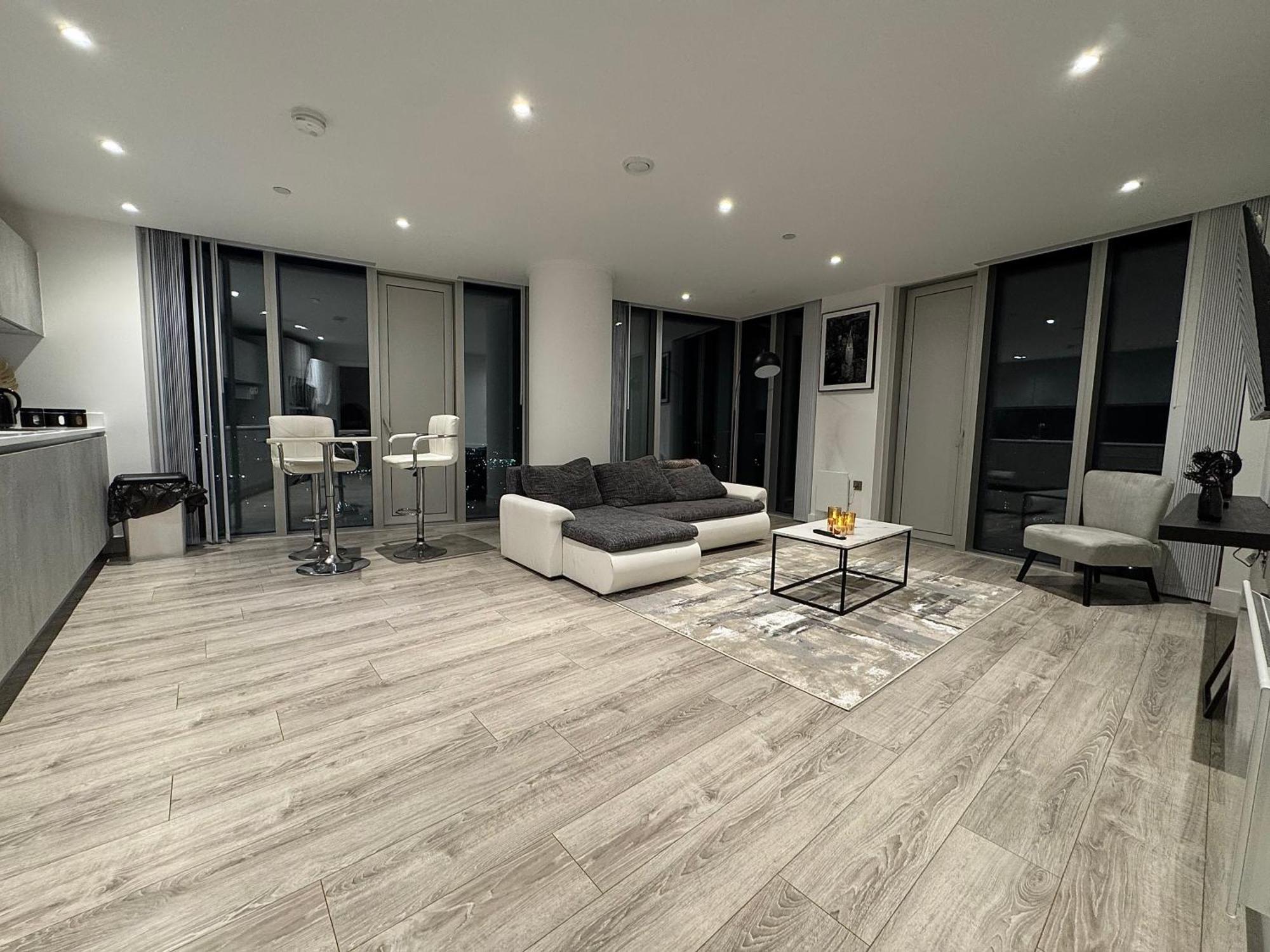 Luxury 2 Bed Penthouse With Stunning Views In Manchester City Centre Eksteriør billede